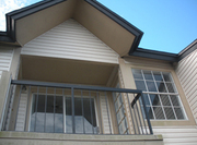 Recently decorated 2 bed apartment overlooking lake in gated community
